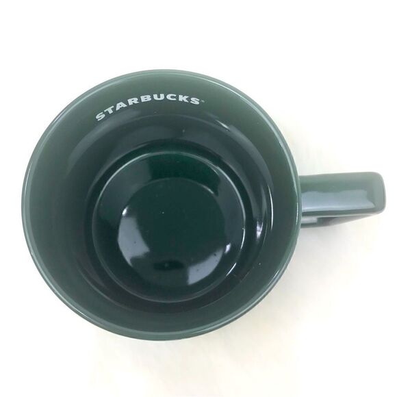 Starbucks Holiday 2022 Venetian Forest Marble Forest Green Ceramic Mug - Picture 9 of 16